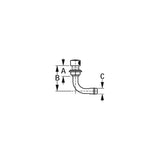 Sea-Dog Line SeaDog 3522301 90° Gas Tank Vent, Fits 5/8" Hose, Stainless - 352230-1 - official Sea-Dog Line product image 2