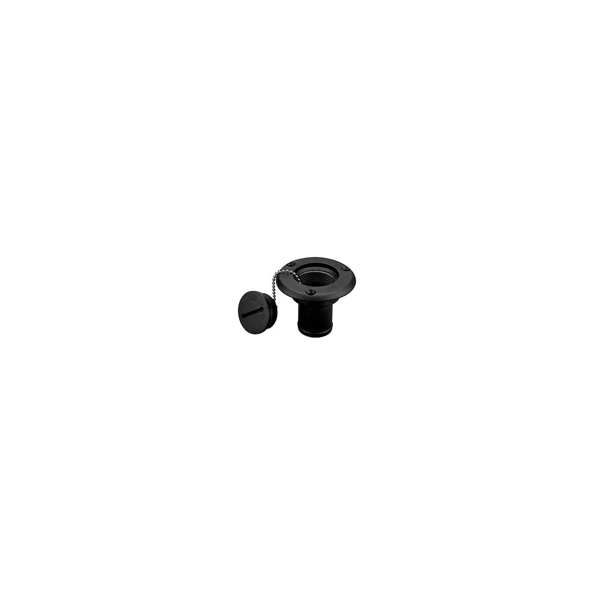 Sea-Dog Line Sea-Dog 3570131 Water Deck Fill Fiberglass Nylon w/Blue Slotted Cap,A: 1-1/2" Hose, B:2-1/2", C: 3-3/8", #10 FH - 357013-1 - official Sea-Dog Line product image 3