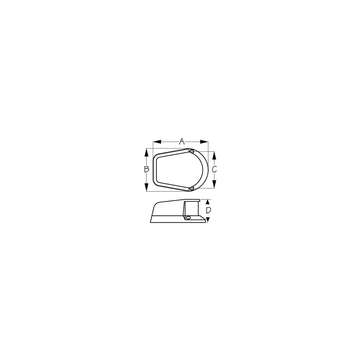 Sea-Dog Combination Bow Light - Low Profile [400157-1] - official Sea-Dog Line product image 3