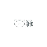 Sea-Dog Line Sea-Dog LED Flush Mount Courtesy Light, Oval, Blue LEDs - 401279-1 - official Sea-Dog Line product image 3