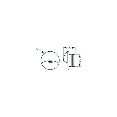 Sea-Dog Line Seadog 4014121 LED Alcor Courtesy Light, White - 4014121