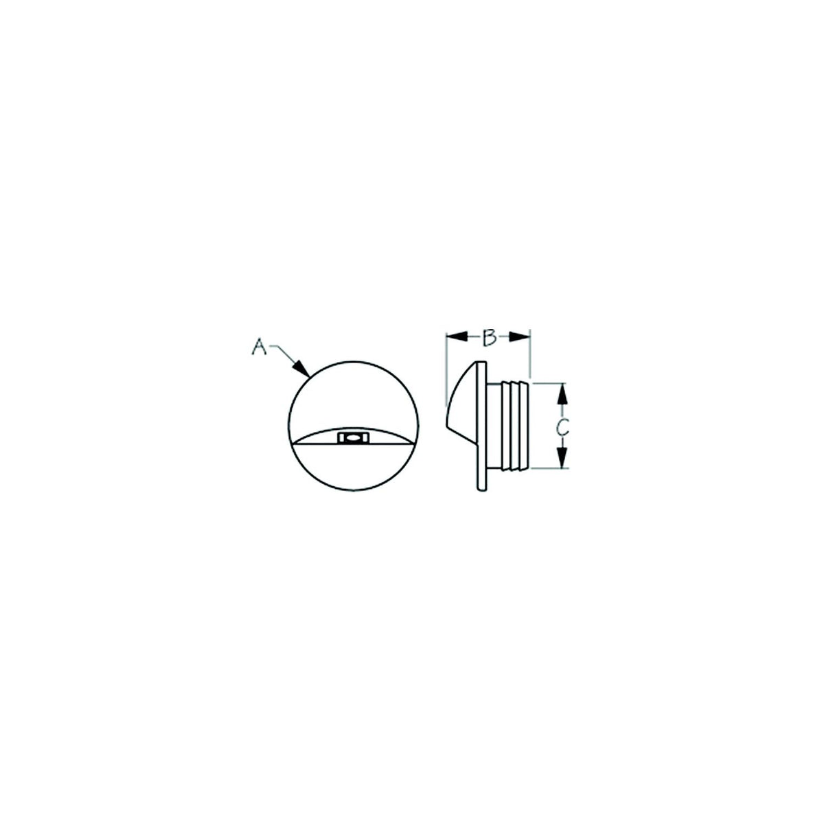 Sea-Dog LED Alcor Courtesy Light - White [401412-1] - official Sea-Dog Line product image 4