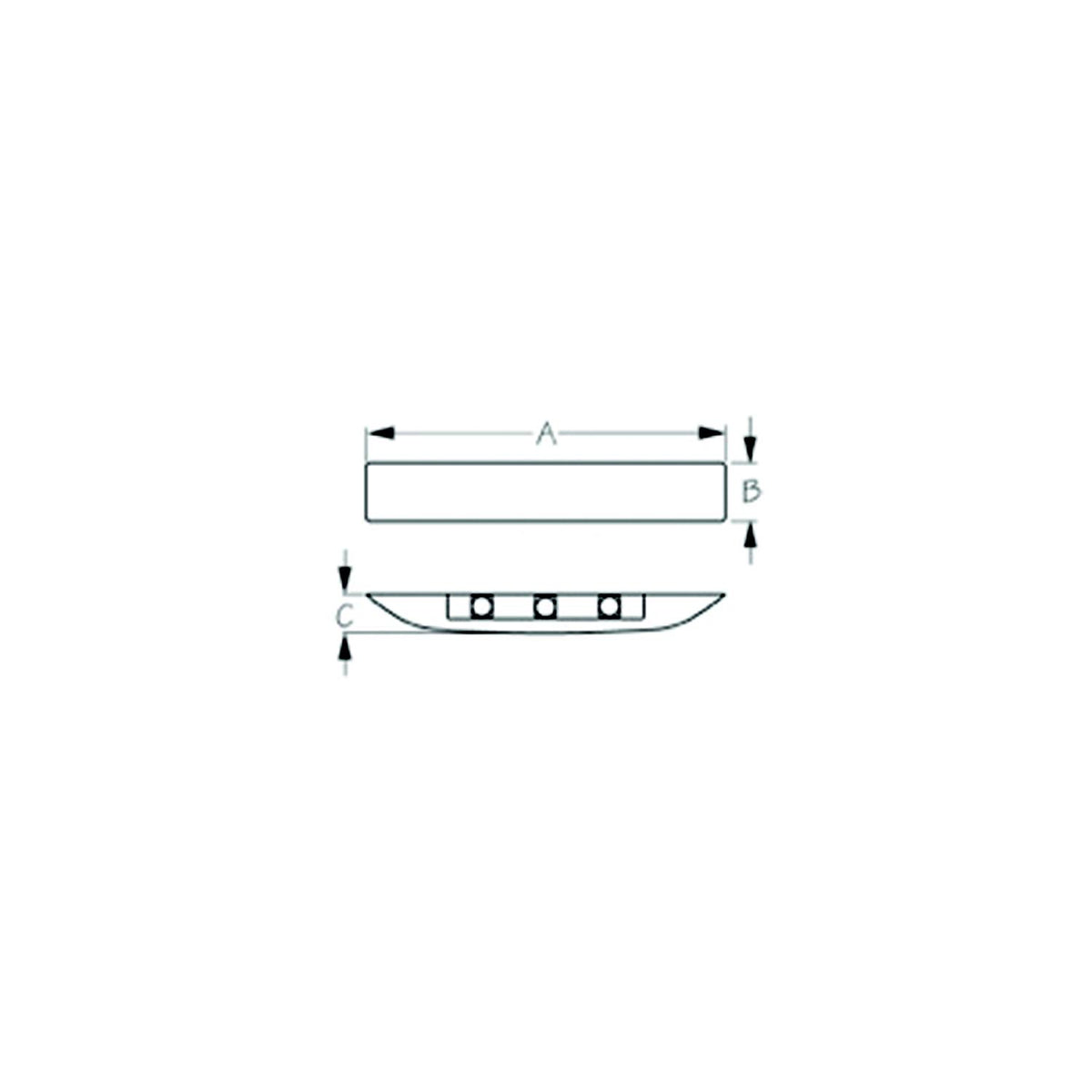 Sea-Dog Deluxe LED Courtesy Light - Down Facing - White [401420-1] - official Sea-Dog Line product image 2