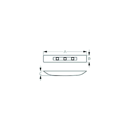 Sea-Dog Deluxe LED Courtesy Light - Front Facing - White [401422-1] - official Sea-Dog Line product image 3