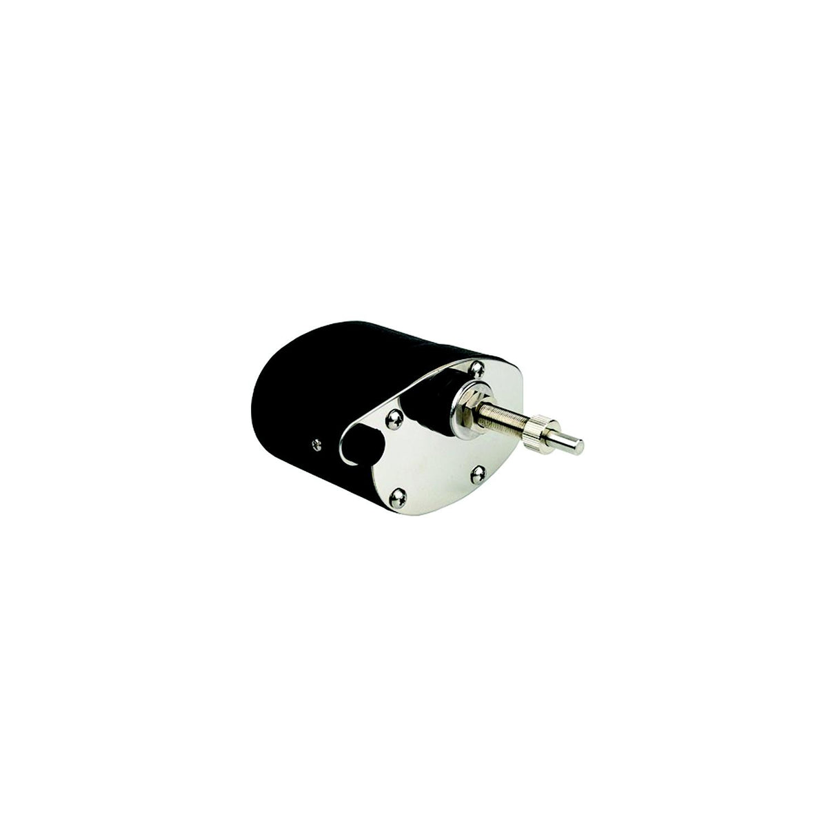 Sea-Dog Line SeaDog Stamped Powder Coated Steel & Stainless Standard 12V Wiper Motor | 2-1/2" Shaft | Black Finish - 412328B-3 - official Sea-Dog Line product image 3