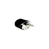 Sea-Dog Line SeaDog Stamped Powder Coated Steel & Stainless Standard 12V Wiper Motor | 2-1/2" Shaft | Black Finish - 412321B-3 - official Sea-Dog Line product image 3