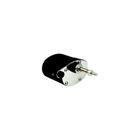 Sea-Dog Line SeaDog Stamped Powder Coated Steel & Stainless Standard 12V Wiper Motor | 2-1/2" Shaft | Black Finish - 412321B-3 - official Sea-Dog Line product image 3