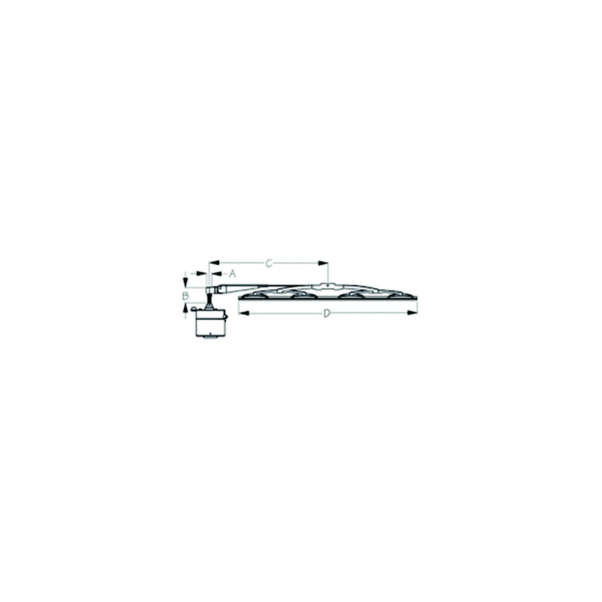 Sea-Dog Standard Wiper Motor Kit 2-1/2" - 110 [412421B-1] - official Sea-Dog Line product image 3