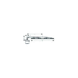 Sea-Dog Line SeaDog Standard Wiper 12V Motor Kit | Black Motor Finish | Includes Motor, 11" to 13" Arm & 11" Blade - 412428B-1 - official Sea-Dog Line product image 3