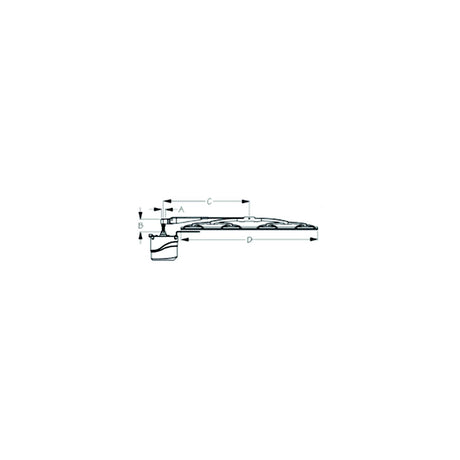 Sea-Dog Line SeaDog Standard Wiper 12V Motor Kit - White Motor Finish - Includes Motor, 11" to 13" Arm & 11" Blade