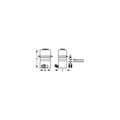 Sea-Dog Windshield Washer Kit Complete - Plastic [414900-3] - official Sea-Dog Line product image 2