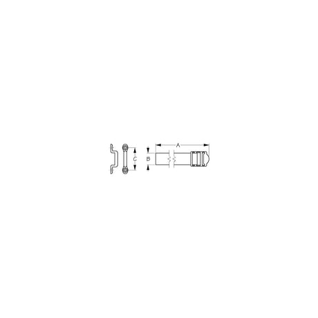 Sea-Dog Line Heavy Battery Box Strap - 415082-1