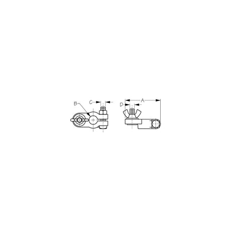 Sea-Dog Line Sea-Dog 4152101 Battery Terminals, Positive & Negative Set - 415210-1