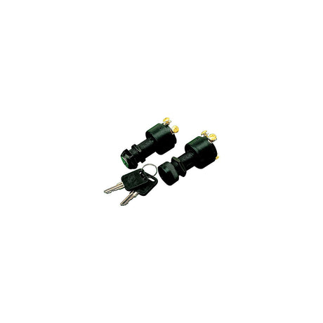 Sea-Dog Line Sea-Dog 4203601 Switch 3 Position Polypropylene Ignition Switch w/o Boot - 420360-1