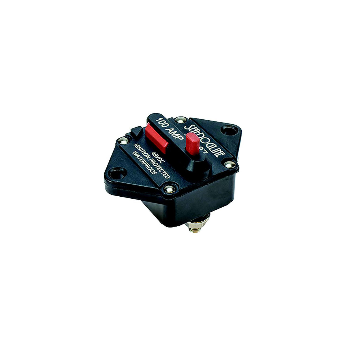 Sea-Dog 4208821 Hi-Amp Panel Mount Resettable Circuit Breaker 40A, 48 Volts - image 1