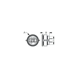Sea-Dog Line SeaDog 421615 Round Digital 4 to 30 Voltage Meter | Injected Molded Nylon - 421615-1 - official Sea-Dog Line product image 3
