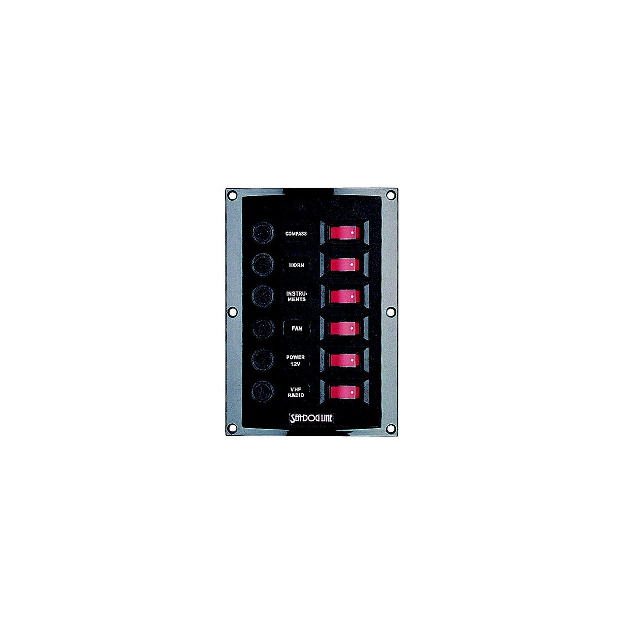 Sea-Dog Line Sea-Dog 4241101 6-Gang Vertical Rocker Switch Fuse Panel - 424110-1 - official Sea-Dog Line product image 3