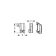 Sea-Dog 4253901 Water Resistant Clear Fuse Cover, A: 2-1/18" B: 9/16" C"3/8" - image 1