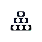 Sea-Dog, 4260321, Back Mount Socket Panel, A: 3-1/2", B: 1", C: 1-1/8", Black, Holes: 2, #8 FH - image 4