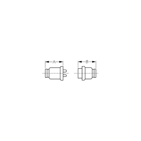 Sea-Dog Line Sea-Dog 4261621 Polarized Molded Electrical Connector, 2-pin - 426162-1 - official Sea-Dog Line product image 3