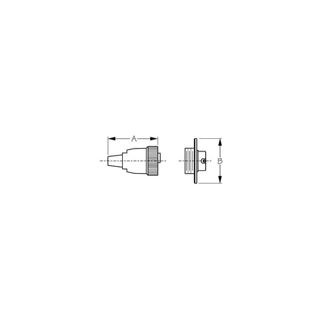 Sea-Dog Line Polarized 4-Pin Electrical Connector - 426234-1