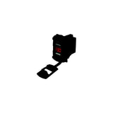 Sea-Dog Line Seadog 4265271 Double USB Rocker Switch Style Voltmeter w/Hidden Display - 426527-1 - official Sea-Dog Line product image 3