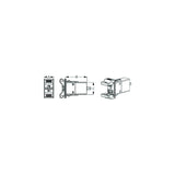 Sea-Dog 4265451 Usb 3.0 & Usb-C Rocker Style Power Socket With Dual Fixed Cover A: 1" B: 2-1/8" C: 1-7/16" Volts: 6-32 - image 2