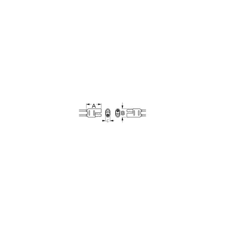 Sea-Dog Line 2 Wire Polarized Connector w/Leads - 426880-1