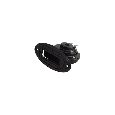 Sea-Dog Line SeaDog 431230 Drop In 4 Amp 108 DB Horn V.2 with Grills - Powder Coated Steel & Injected Molded Nylon - 431230-1