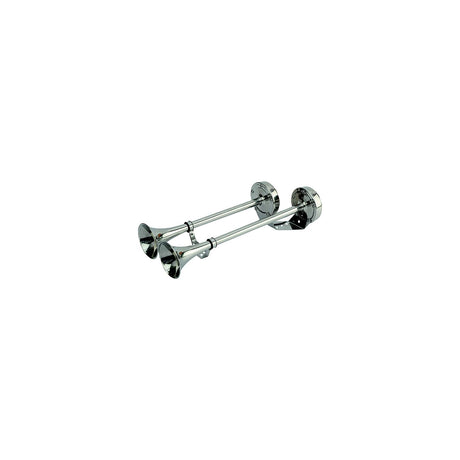 Sea-Dog Line SeaDog 431520 Maxblast 10 Amp 123 DB 12V Dual 18-1/4" Trumpet Horn - Stainless & Molded Motor Housing - 431520-1
