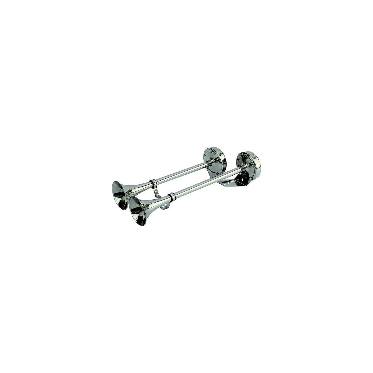 Sea-Dog MaxBlast Stainless Steel Trumpet 12V Horn - Dual [431520-1] - official Sea-Dog Line product image 2