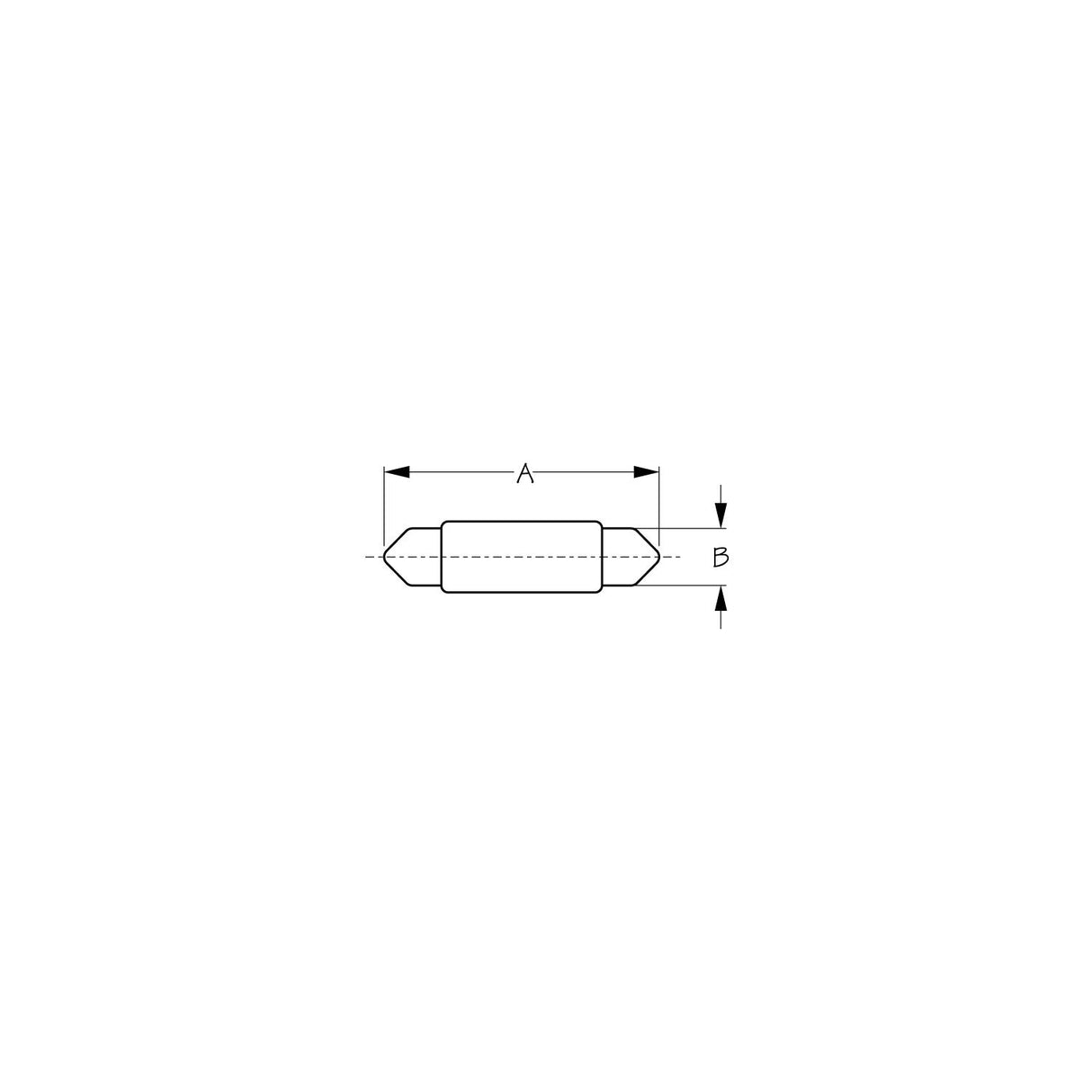 Sea-Dog Line Light Bulb #71 Festoon 12V 2Cd - 441071-1 - image 2