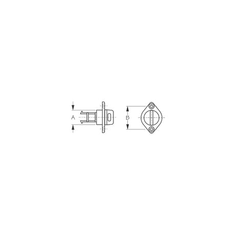 Sea-Dog Line Drain Plug Chrome On Brass - 520020-1