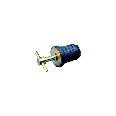 Sea-Dog Line Seadog 5200821 Brass Tee Handle Drain Plug, 1-1/4" - 520082-1