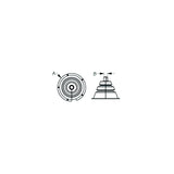 Sea-Dog Motor Well Boot - 4" Split [521664-1] - official Sea-Dog Line product image 3