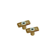 Sea-Dog Line SeaDog 5806001 Brass Oarlock Sockets, Top Mt., A:1/2" C: 1-1/16" - image 1