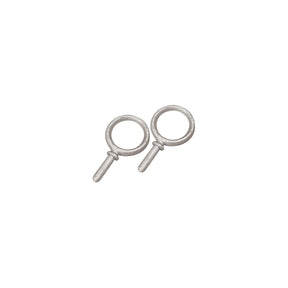 Sea-Dog Line Sea-Dog 5808701 Oarlock Horn 2" Round, Galvanized, 1 pr. - image 1