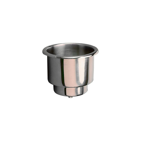 Sea-Dog Flush Mount Combo Drink Holder w/Drain Fitting - Stamped 304 Stainless Steel [588065] - official Sea-Dog Line product image 2
