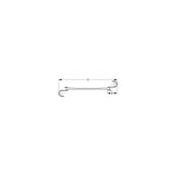 Sea-Dog Line Rubber Tie Down, 13-1/2" - 635010 - official Sea-Dog Line product image 3