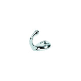 Sea-Dog Line Sea-Dog 6715011 Single Coat Hook - Large, Chrome/Brass, pr. - image 2
