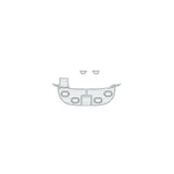 SeaDek 2338 Flooring Kit, 2000-2001 Sea Ray 340 Sundancer, Mocha/Blk. - 23387-80093 - image 1