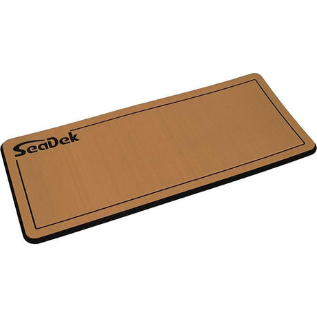SeaDek 14 x 36" 20mm Dual Density Small Helm Pad w/SeaDek Logo - Brushed Texture - Mocha/Black (355.6mm x 914.4mm x 20mm) [37925-80327] - official SeaDek product image 2