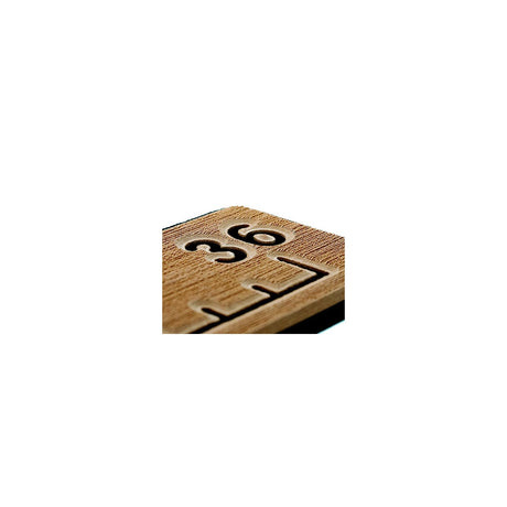 SeaDek 36 Routed Ruler - 6mm - Brushed Texture - Mocha/Black [53583-80093] - official SeaDek product image 7