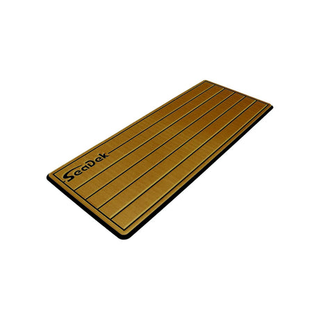 SeaDek 16 x 39" 20mm Dual Density Large Teak Helm Pad w/SeaDek Logo - Brushed Texture - Mocha/Black (406.4mm x 990.6mm x 20mm) [53601-80327] - official SeaDek product image 3