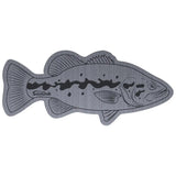 SeaDek 5361380051 Hook Pad, Large Mouth Bass, Storm Gray - image 2