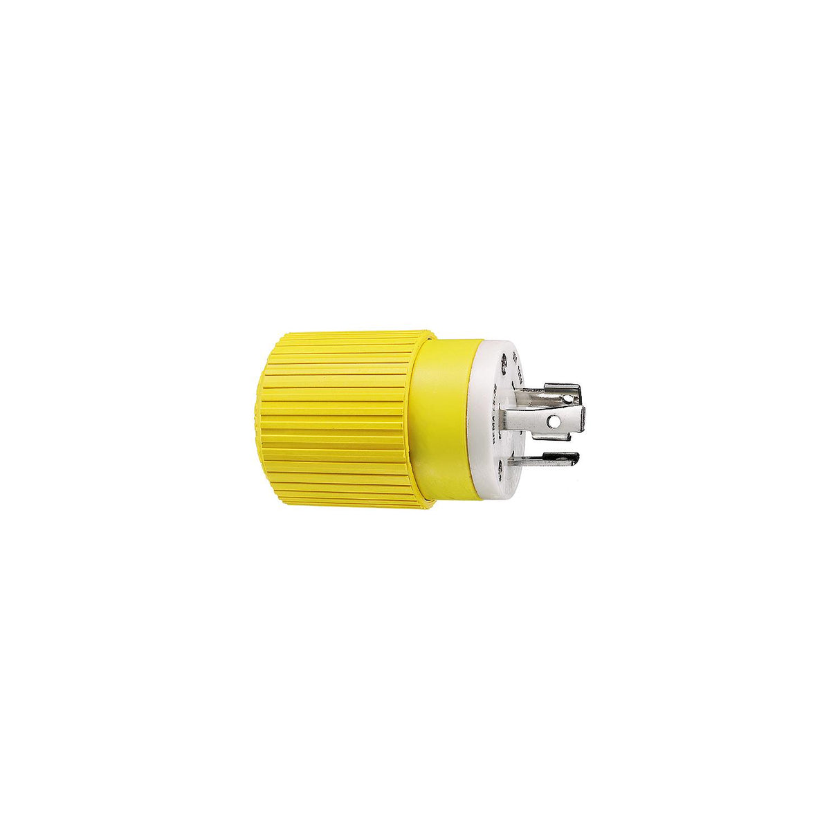 Hubbell HBL305CRP Yellow 30A 125V Locking Plug - HBL305CRP