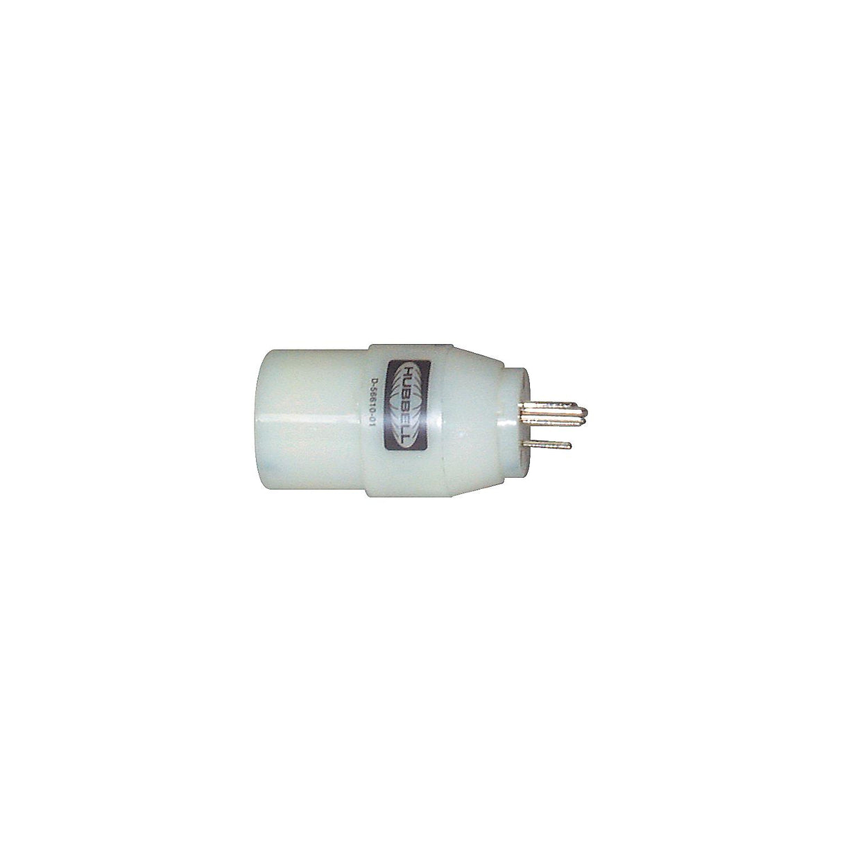 Hubbell HBL31CM28 White 30A 125V Twist Lock Female to 15A 125V Straight Blade Male Adapter - HBL31CM28 - official Hubbell product image 3