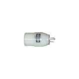 Hubbell HBL31CM28 White 30A 125V Twist Lock Female to 15A 125V Straight Blade Male Adapter - HBL31CM28 - official Hubbell product image 3
