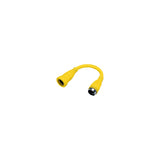 Hubbell HBL61CM71 Yellow Twist Lock Female to Twist Lock Male Adapter - HBL61CM71 - official Hubbell product image 2