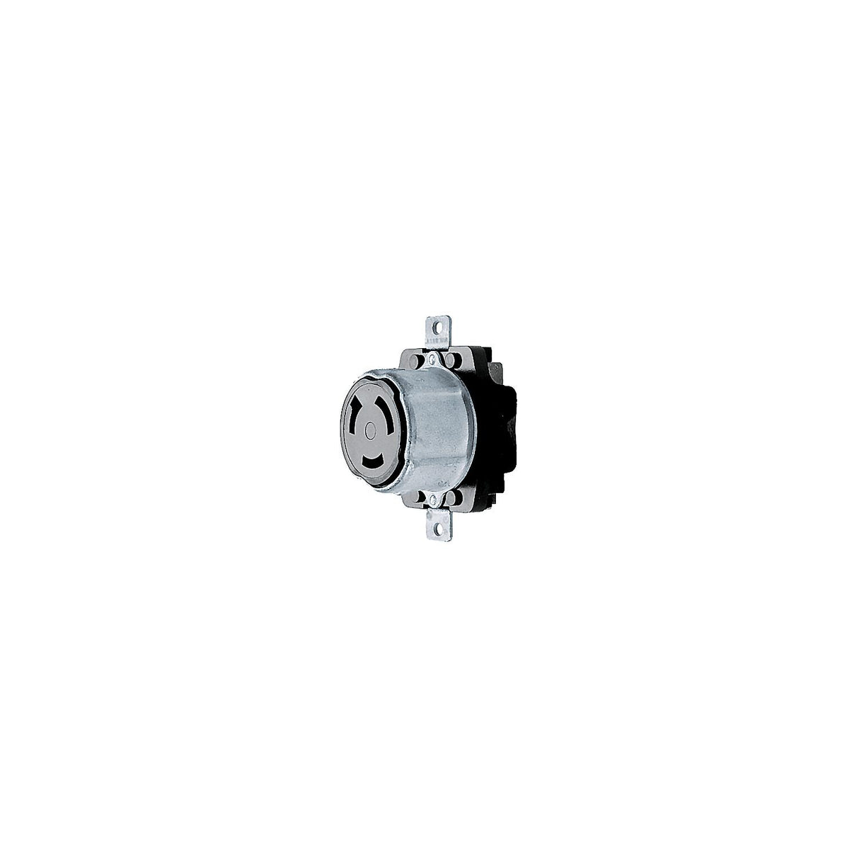Hubbell Heat Resistant Thermoset Base Single 50A Receptacle - HBL63CM70